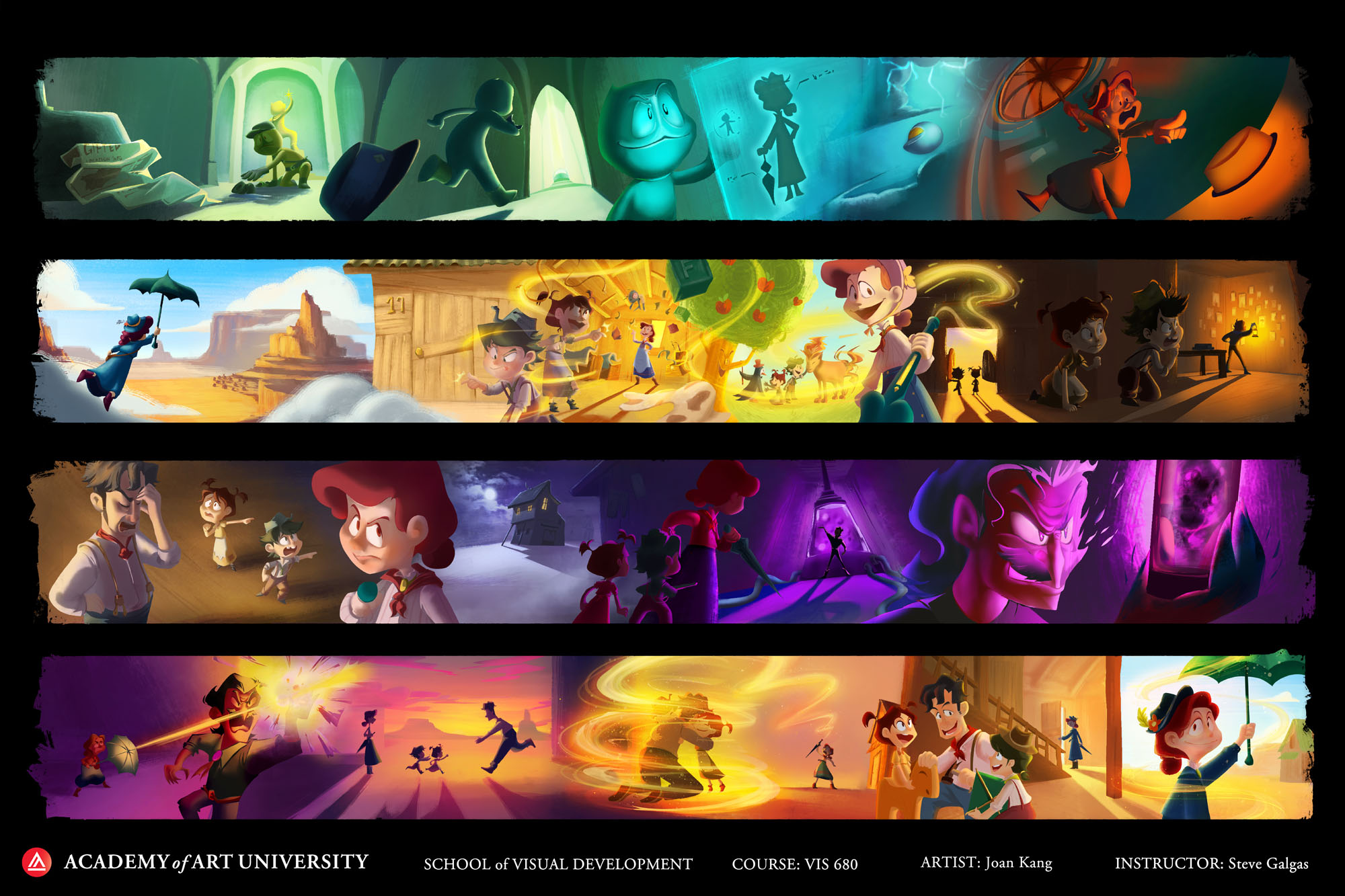 Spark Color Script